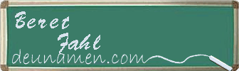 Beret Fahl Visitenkarte